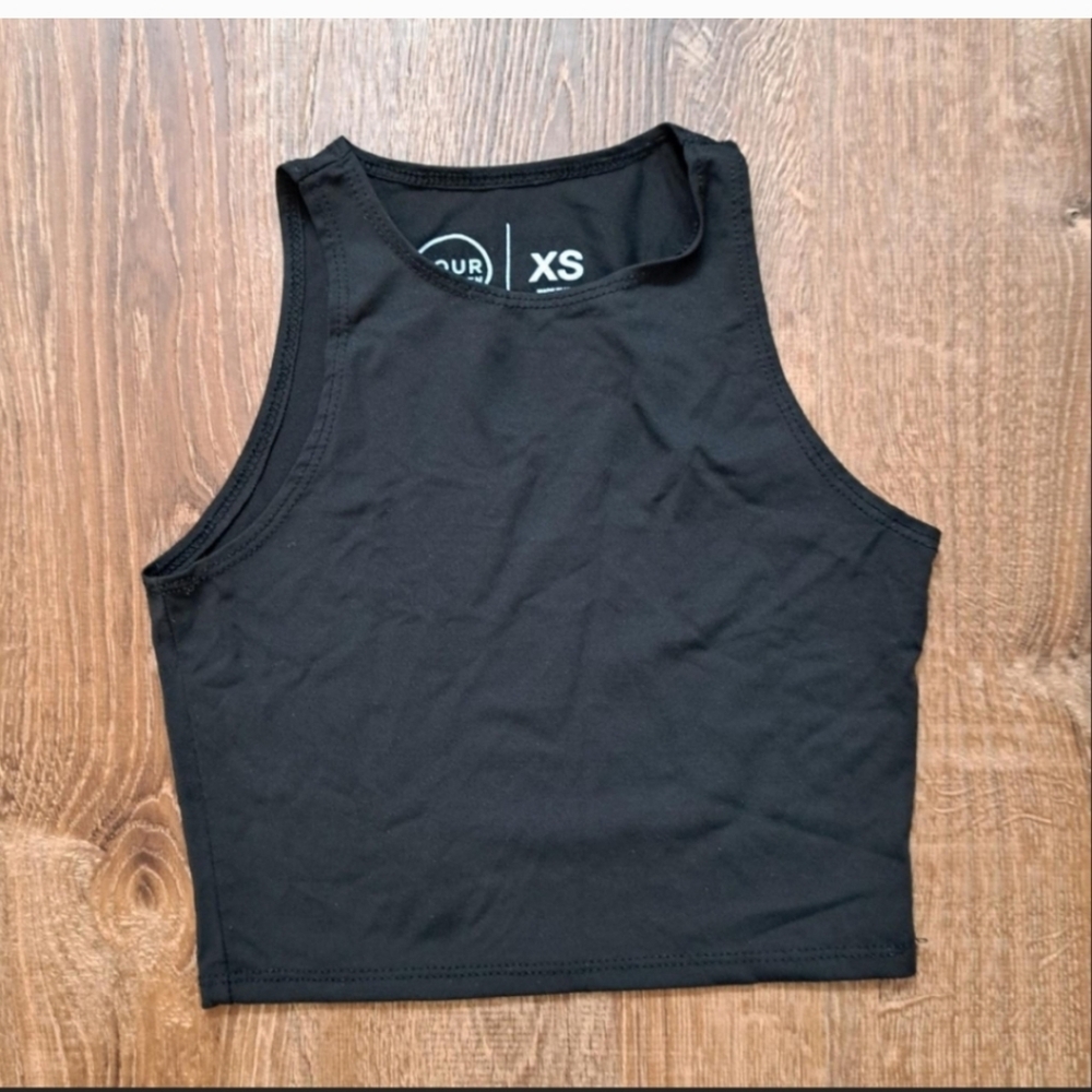 Workout Crop Top Four Thirteen Apparel Made In Usa Xs